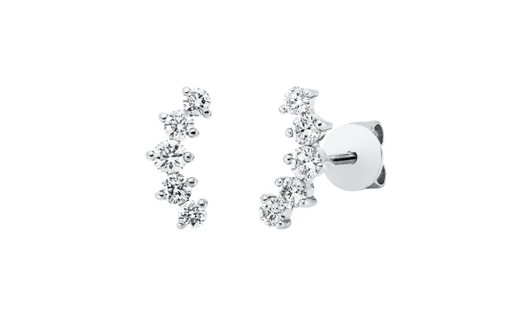 Brogle Classic diamond stud earrings