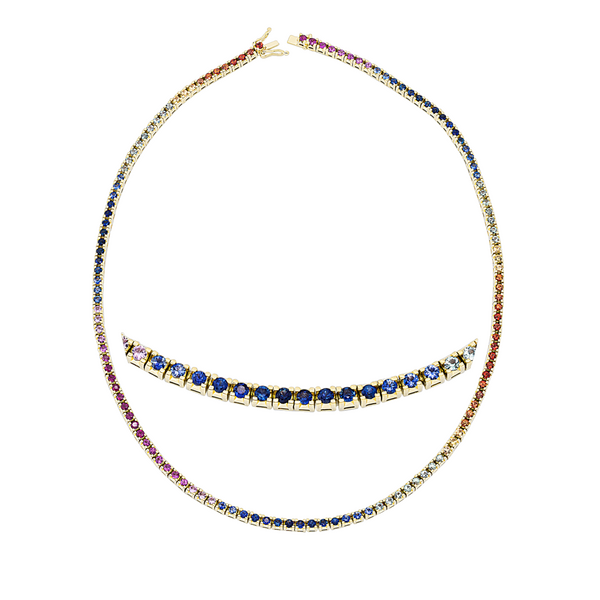 Brogle Selection Saphirkette Rainbow Brogle Selection Saphirkette Rainbow