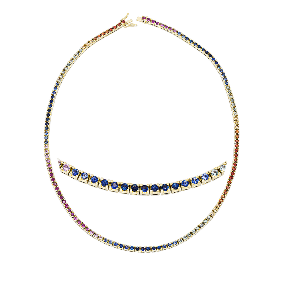 Brogle Selection Saphirkette Rainbow Brogle Selection Saphirkette Rainbow