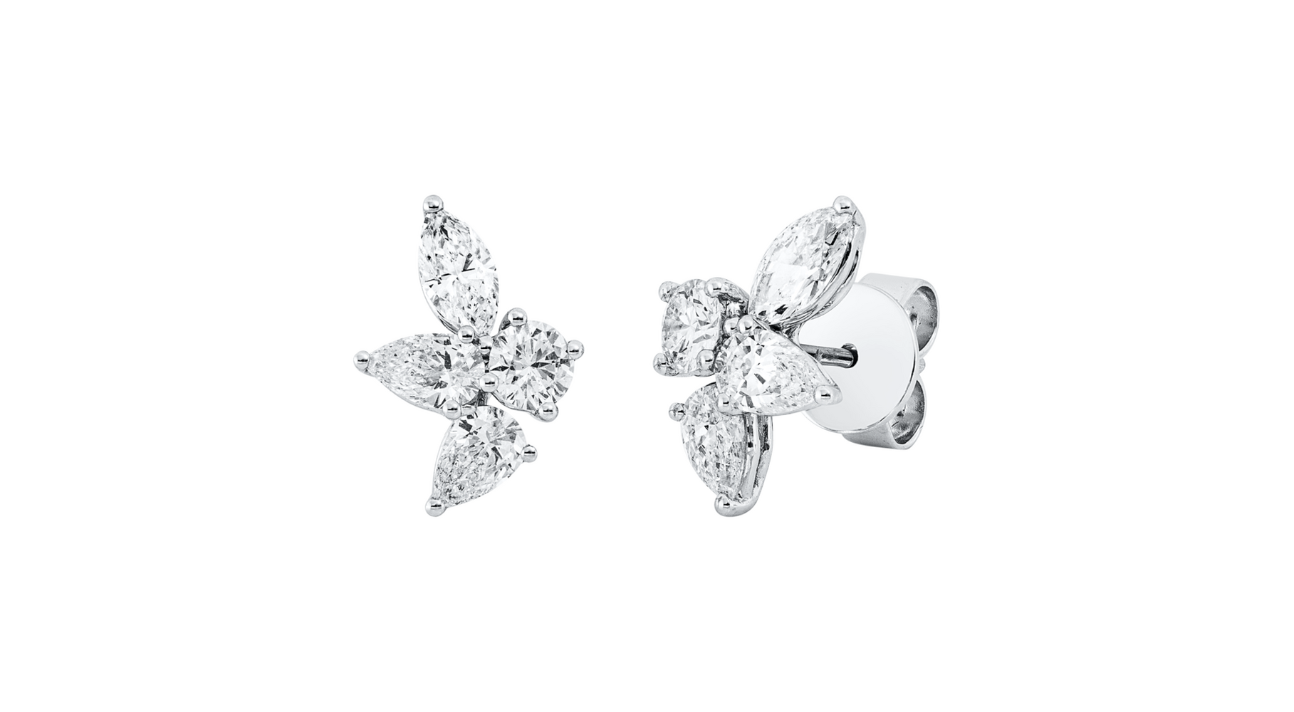Brogle Selection diamond stud earrings Brogle Selection diamond stud earrings