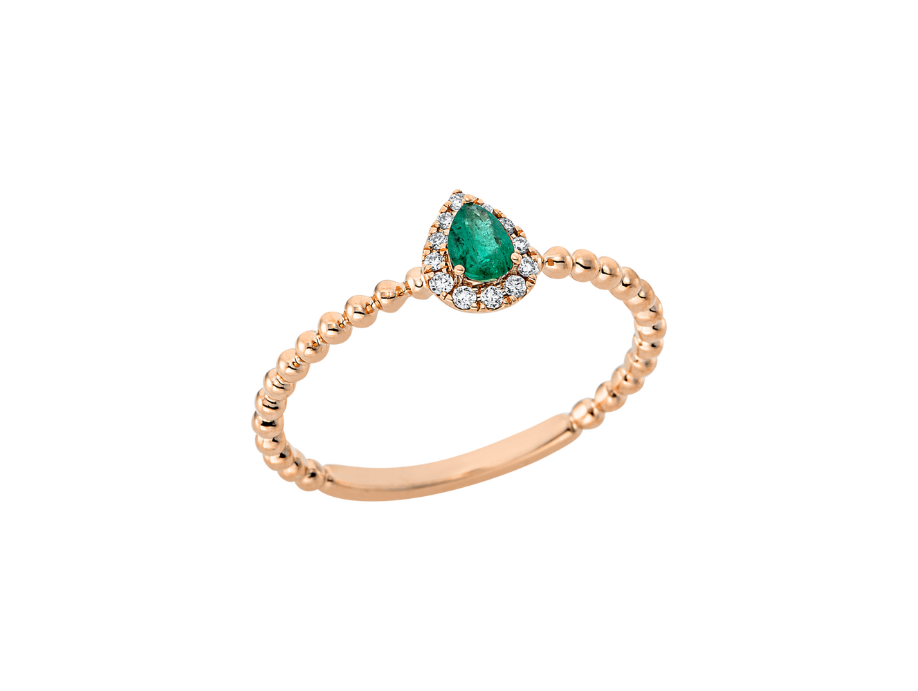 Brogle Classic emerald ring