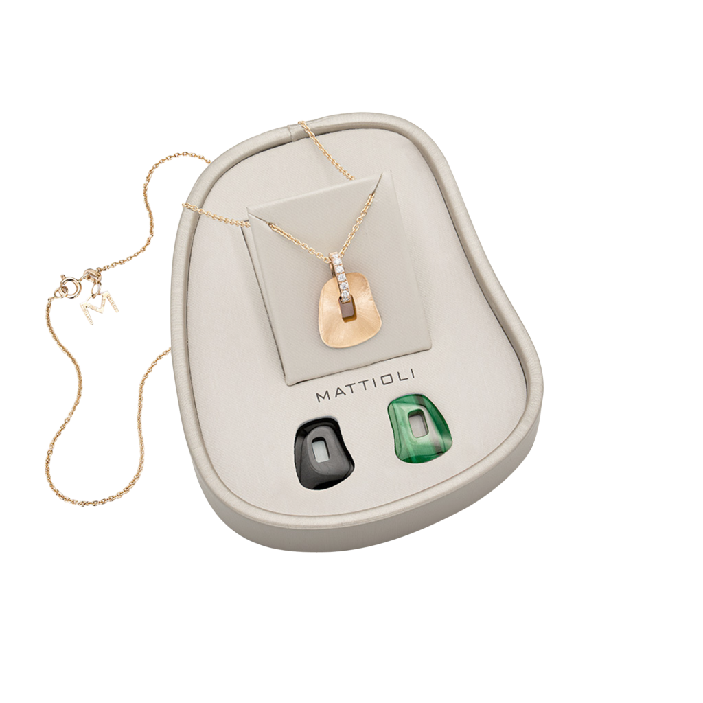 Mattioli Puzzle necklace box, small with 3 puzzles Mattioli Puzzle necklace box, small with 3 puzzles