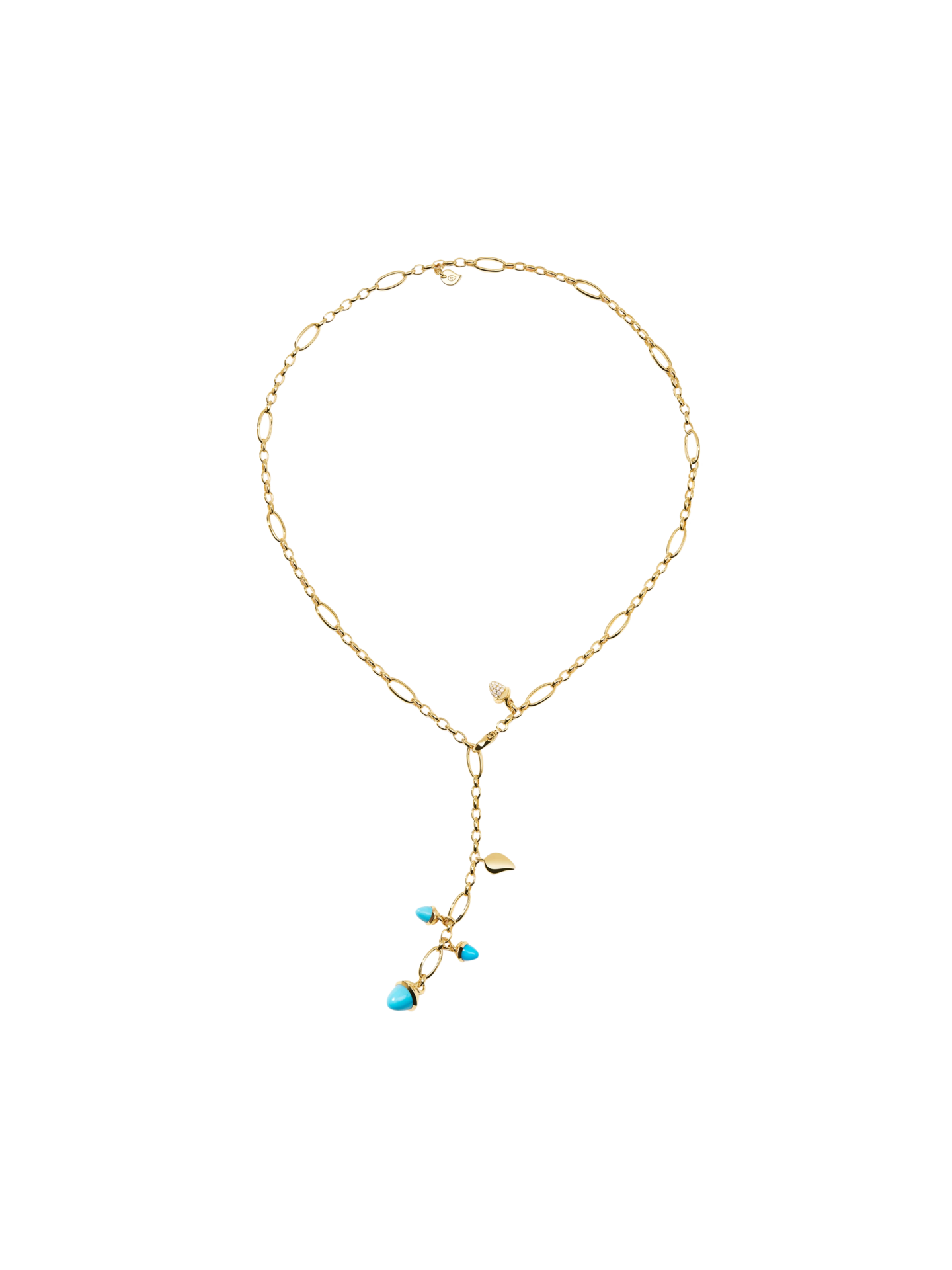 Tamara Comolli Mikado Delicate Turquoise Necklace with Pendant Tamara Comolli Mikado Delicate Turquoise Necklace with Pendant