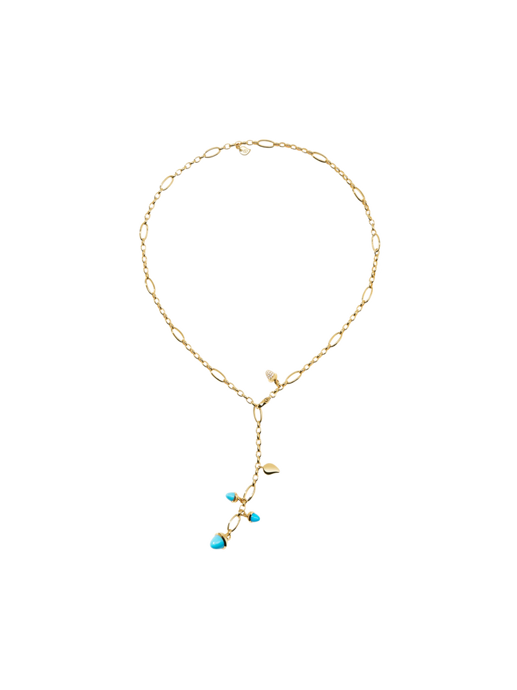 Tamara Comolli Mikado Delicate Turquoise Necklace with Pendant Tamara Comolli Mikado Delicate Turquoise Necklace with Pendant