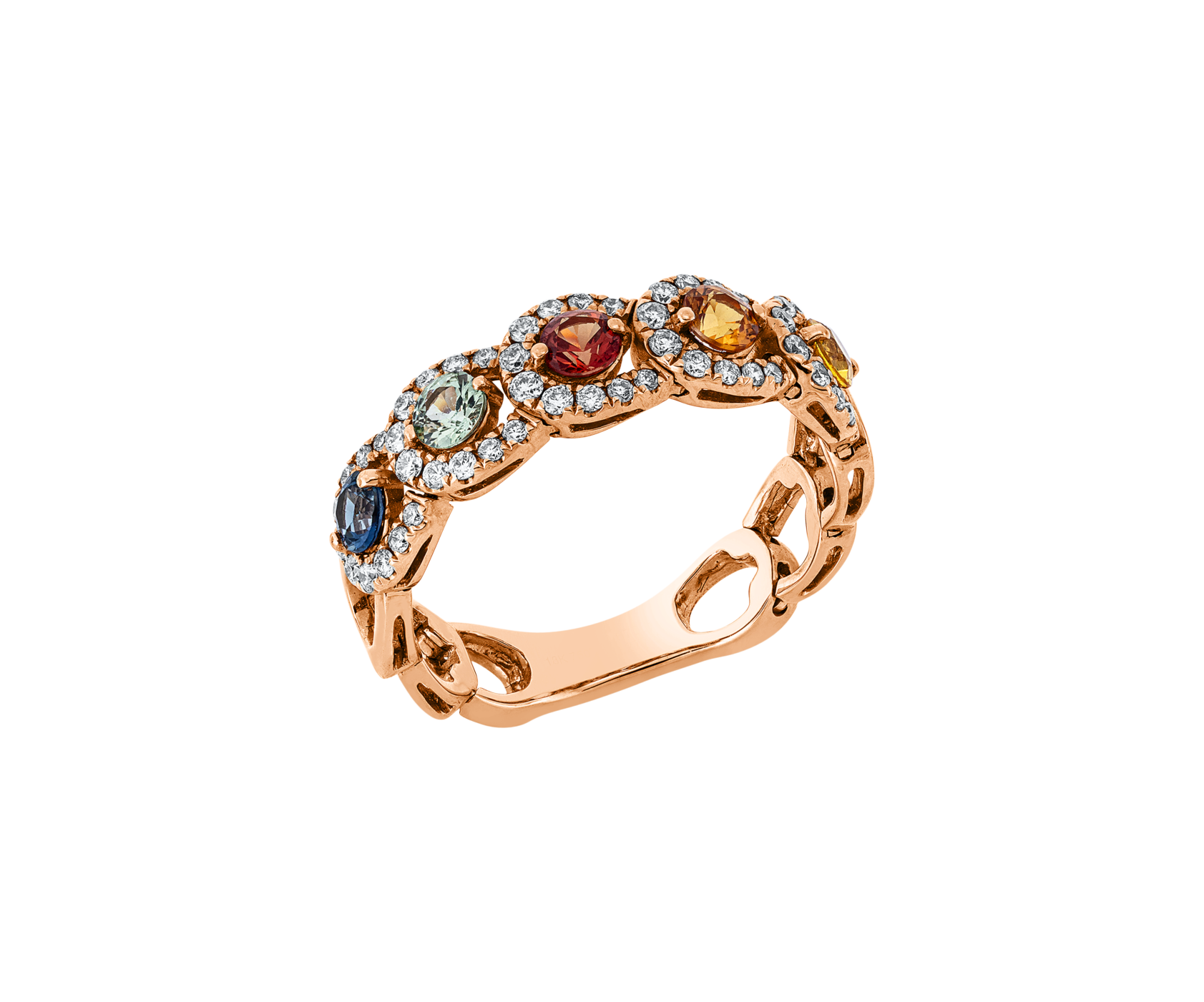 Brogle Classic Saphirring Rainbow