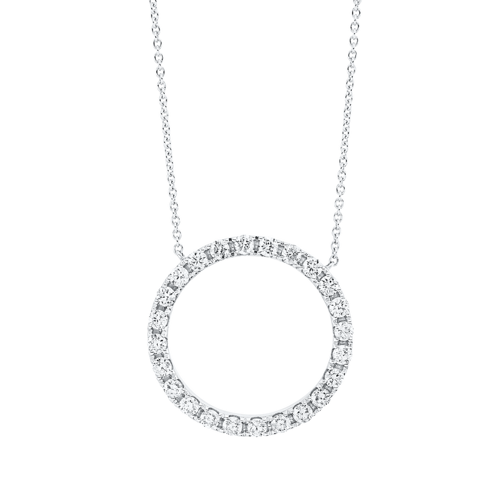 Brogle Classic necklace with diamond pendant Brogle Classic necklace with diamond pendant