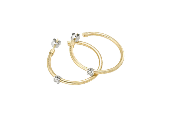 Ponte Vecchio Gioielli Nobile hoop earrings Ponte Vecchio Gioielli Nobile hoop earrings