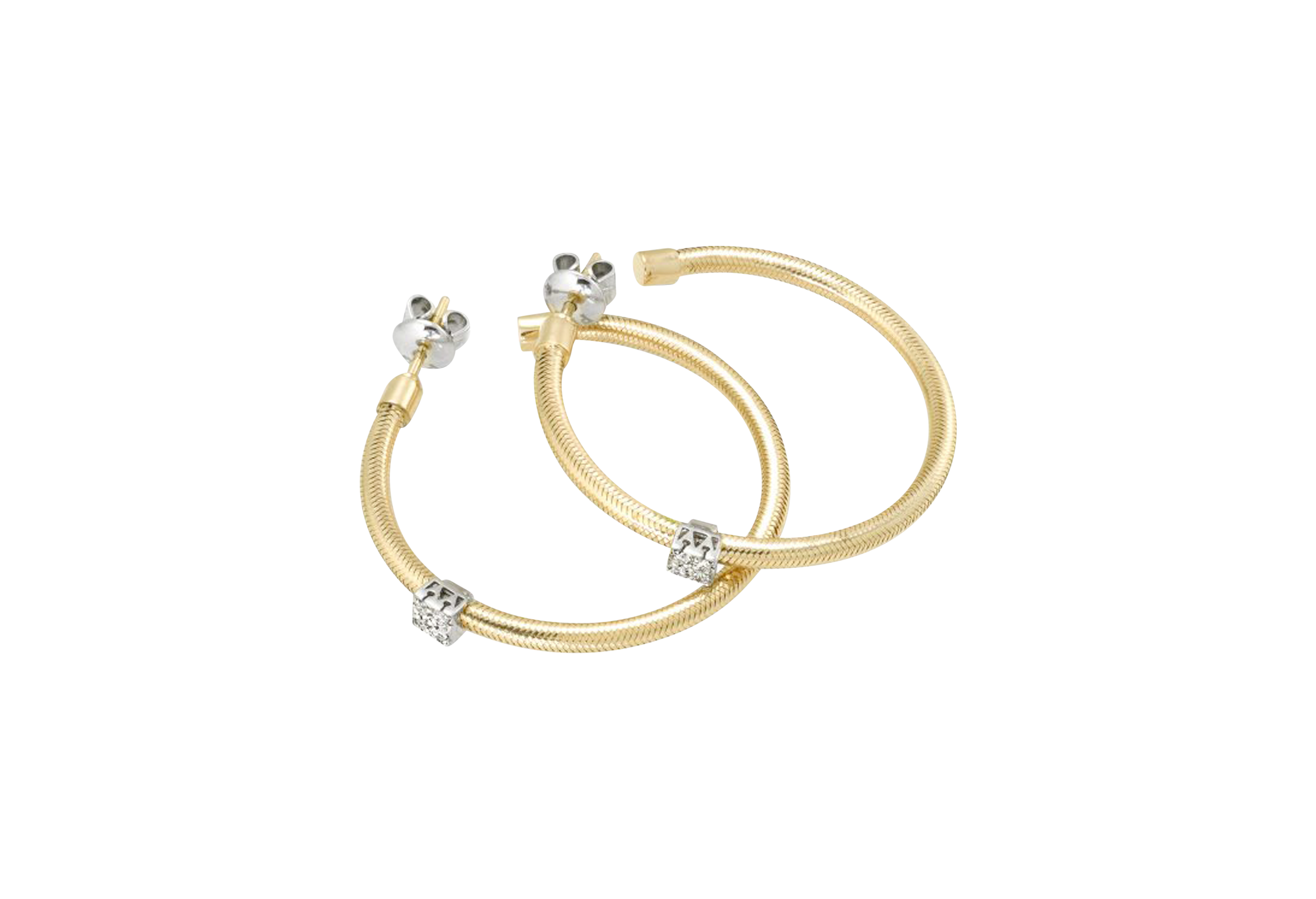 Ponte Vecchio Gioielli Nobile hoop earrings Ponte Vecchio Gioielli Nobile hoop earrings