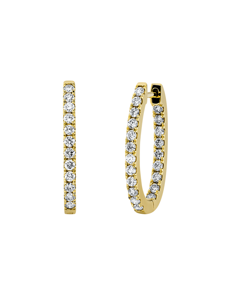 Brogle Classic Diamantcreolen Brogle Classic Diamantcreolen