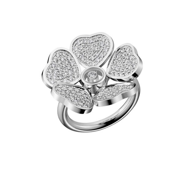 Chopard Happy Hearts Flowers Ring