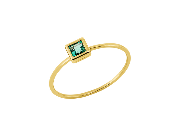 Brogle Classic emerald ring