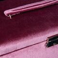 Friedrich Schmuckkoffer Chenille - Fuchsia
