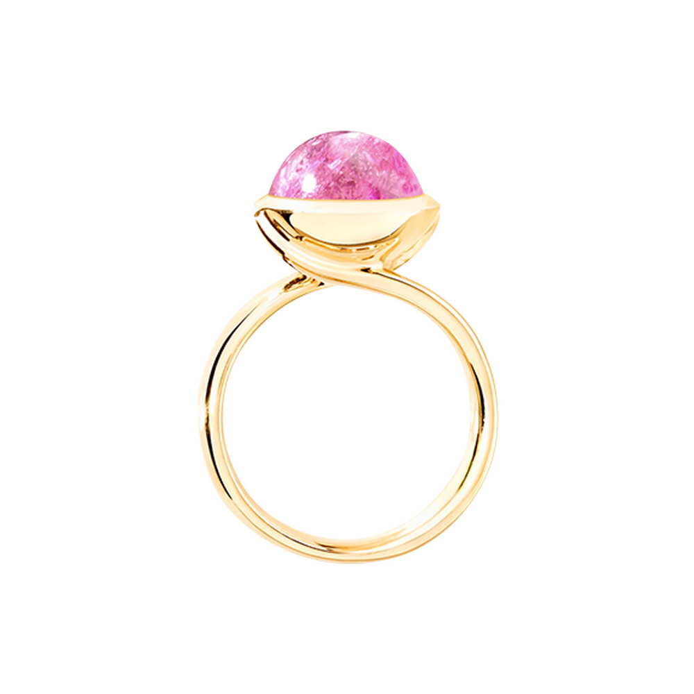 Tamara Comolli Bouton Pink Tourmaline L Ring