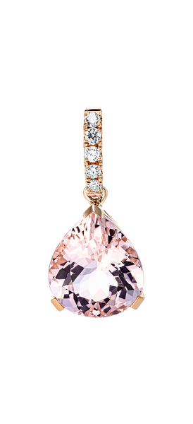Brogle Classic Morganite pendant Brogle Classic Morganite pendant