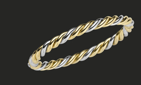 ks brogle gold bicolor armschmuck