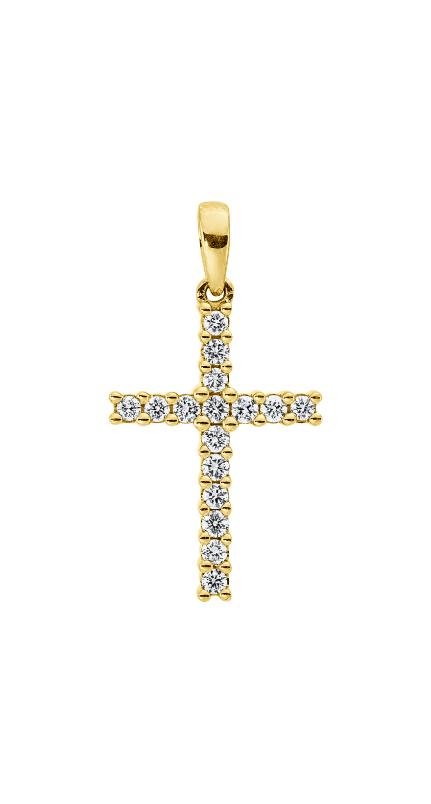 Brogle Classic Kreuzanhänger mit Diamanten Brogle Classic Kreuzanhänger mit Diamanten