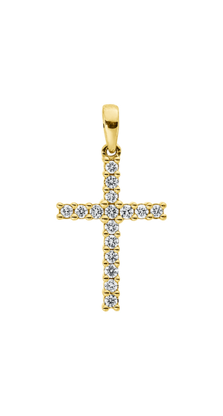 Brogle Classic Kreuzanhänger mit Diamanten Brogle Classic Kreuzanhänger mit Diamanten