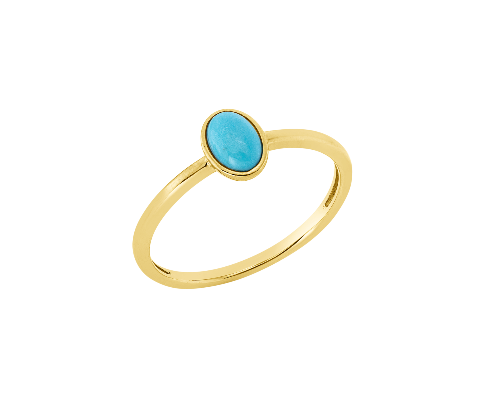 Brogle Classic turquoise ring