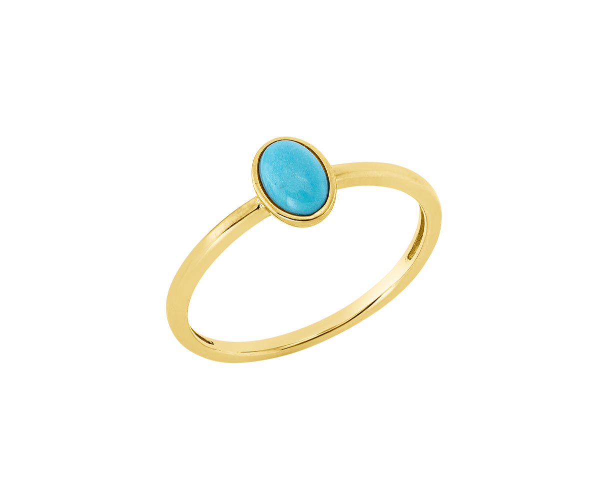 Brogle Classic turquoise ring