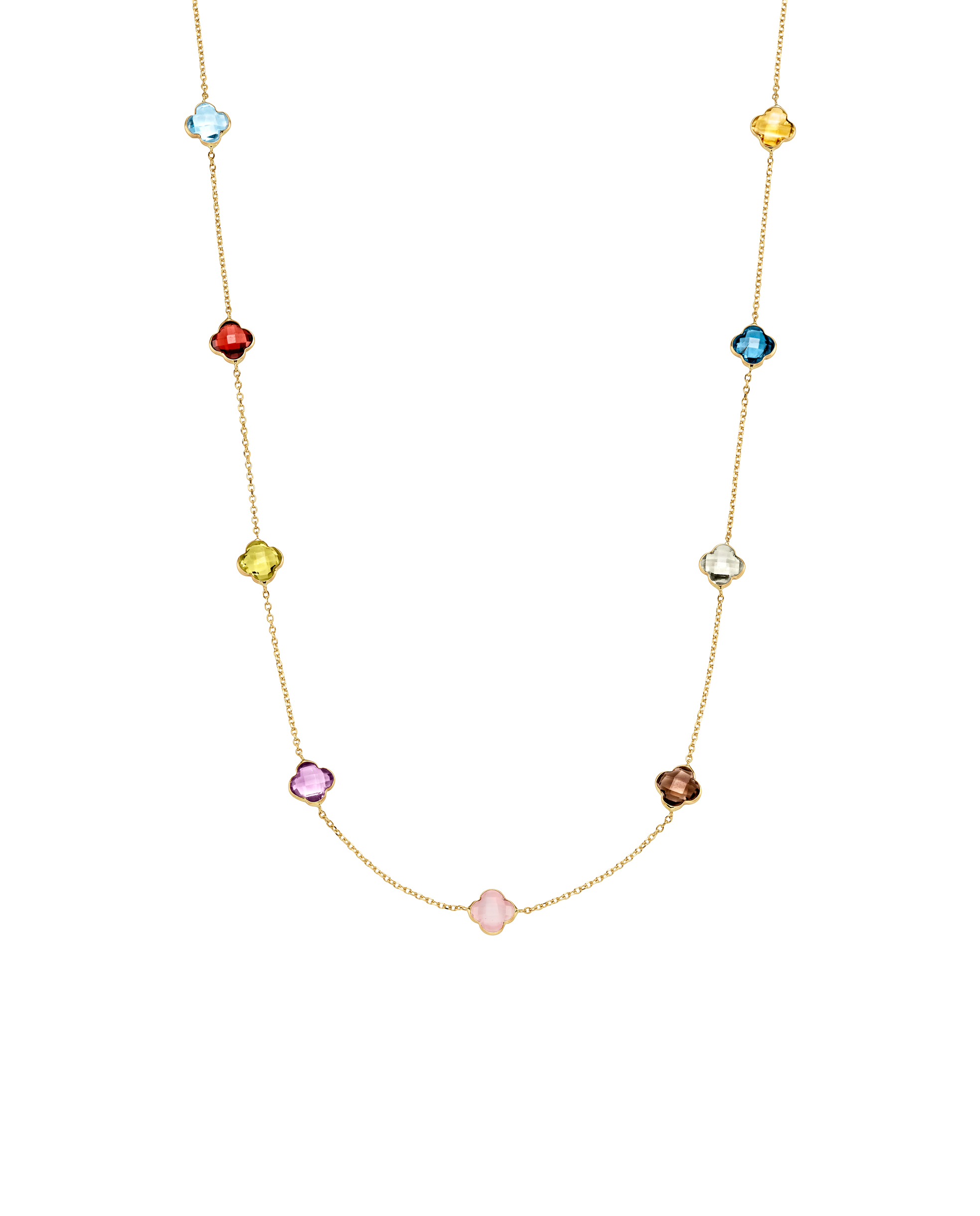 Brogle Classic colored stone necklace Brogle Classic colored stone necklace