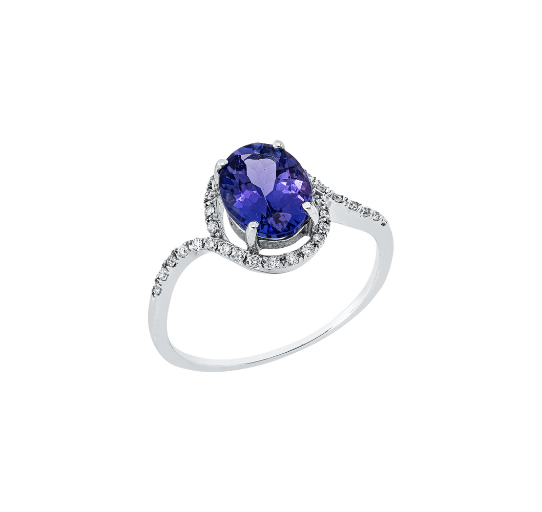 Brogle Classic tanzanite ring