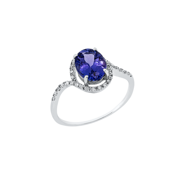 Brogle Classic tanzanite ring