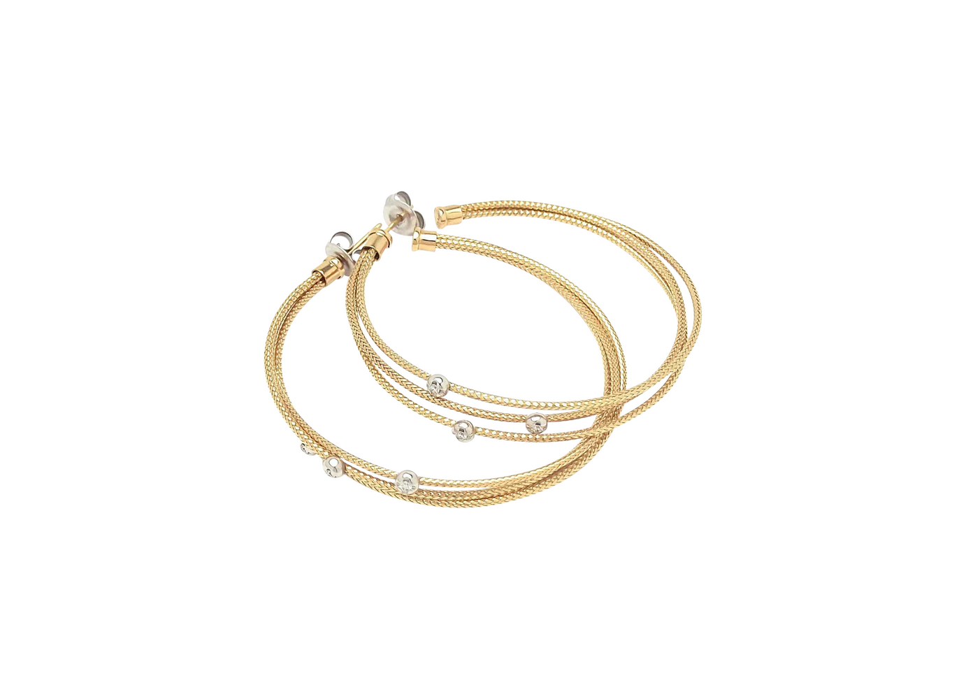 Ponte Vecchio Gioielli Nobile hoop earrings