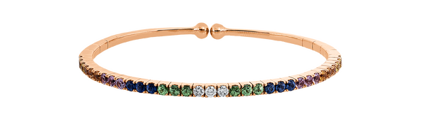 Brogle Selection Saphirarmreif Rainbow Brogle Selection Saphirarmreif Rainbow