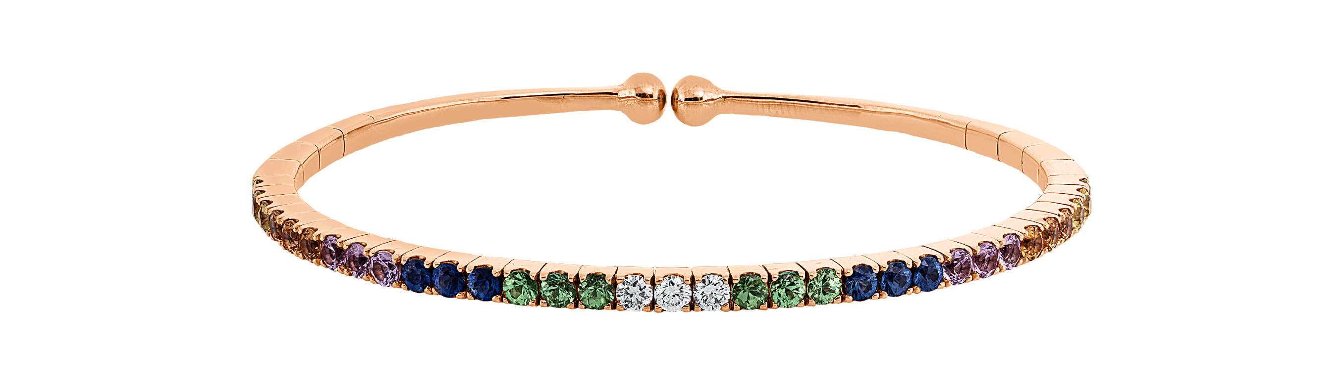 Brogle Selection Saphirarmreif Rainbow Brogle Selection Saphirarmreif Rainbow