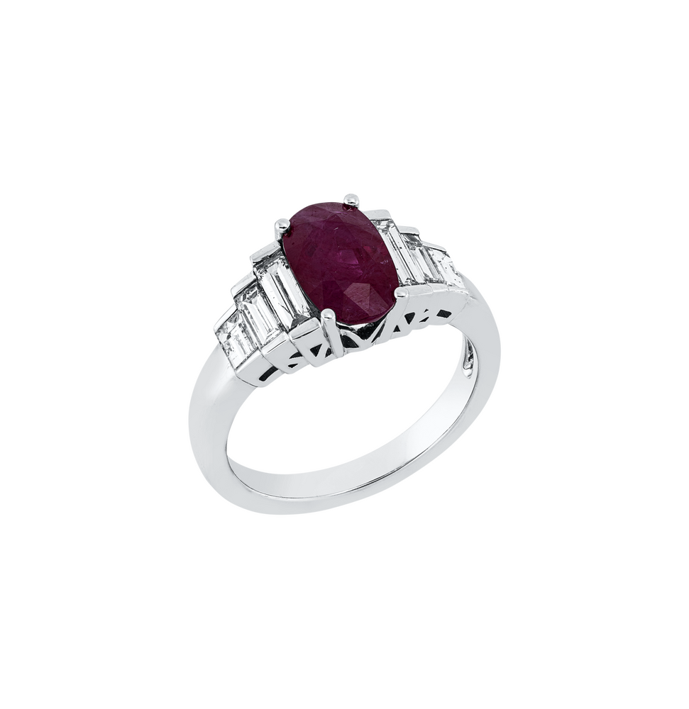 Brogle Selection ruby ring