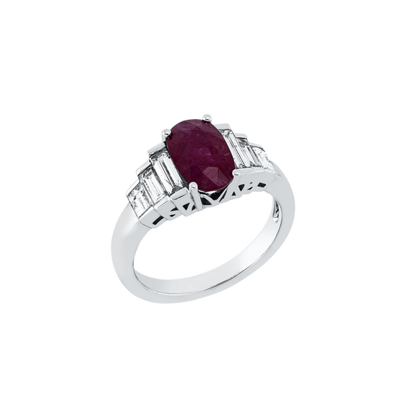 Brogle Selection ruby ring
