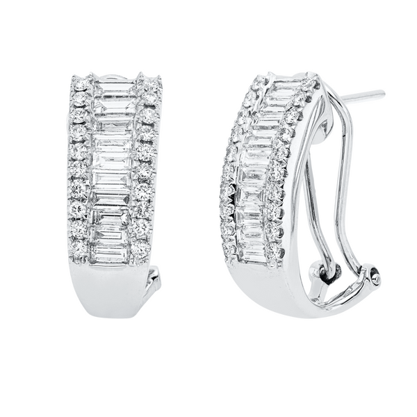 Brogle Selection Eternity diamond hoop earrings