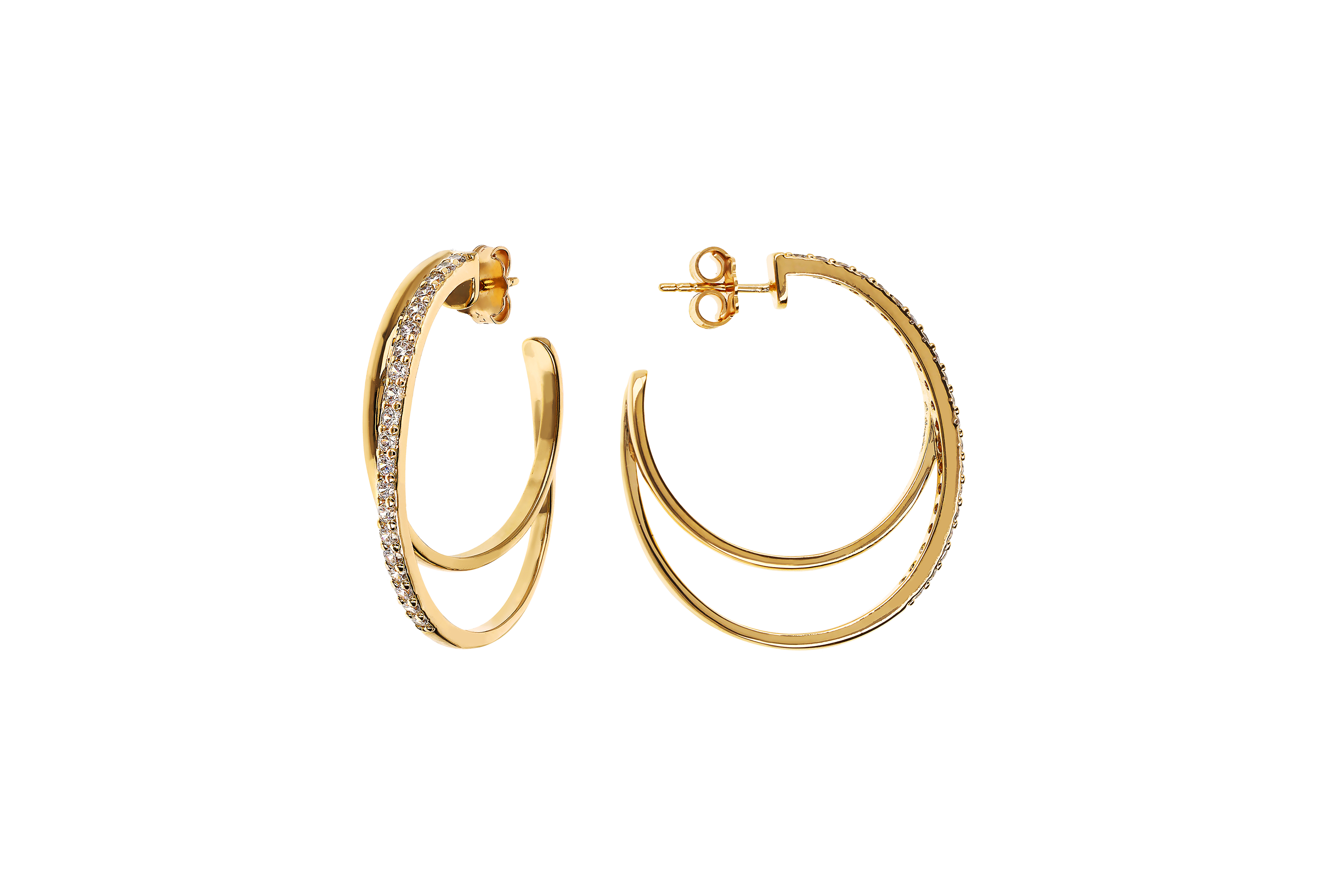 Bronzallure Golden Creolen Bronzallure Golden Creolen