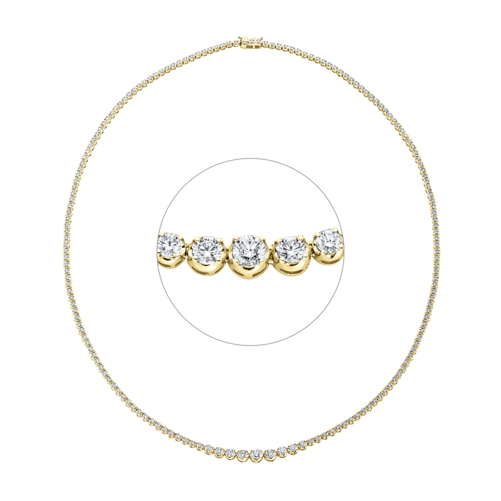 Brogle Classic tennis necklace Brogle Classic tennis necklace