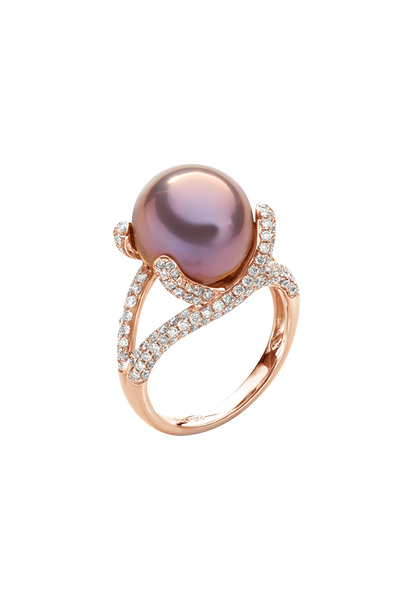 Brogle Classic freshwater pearl ring