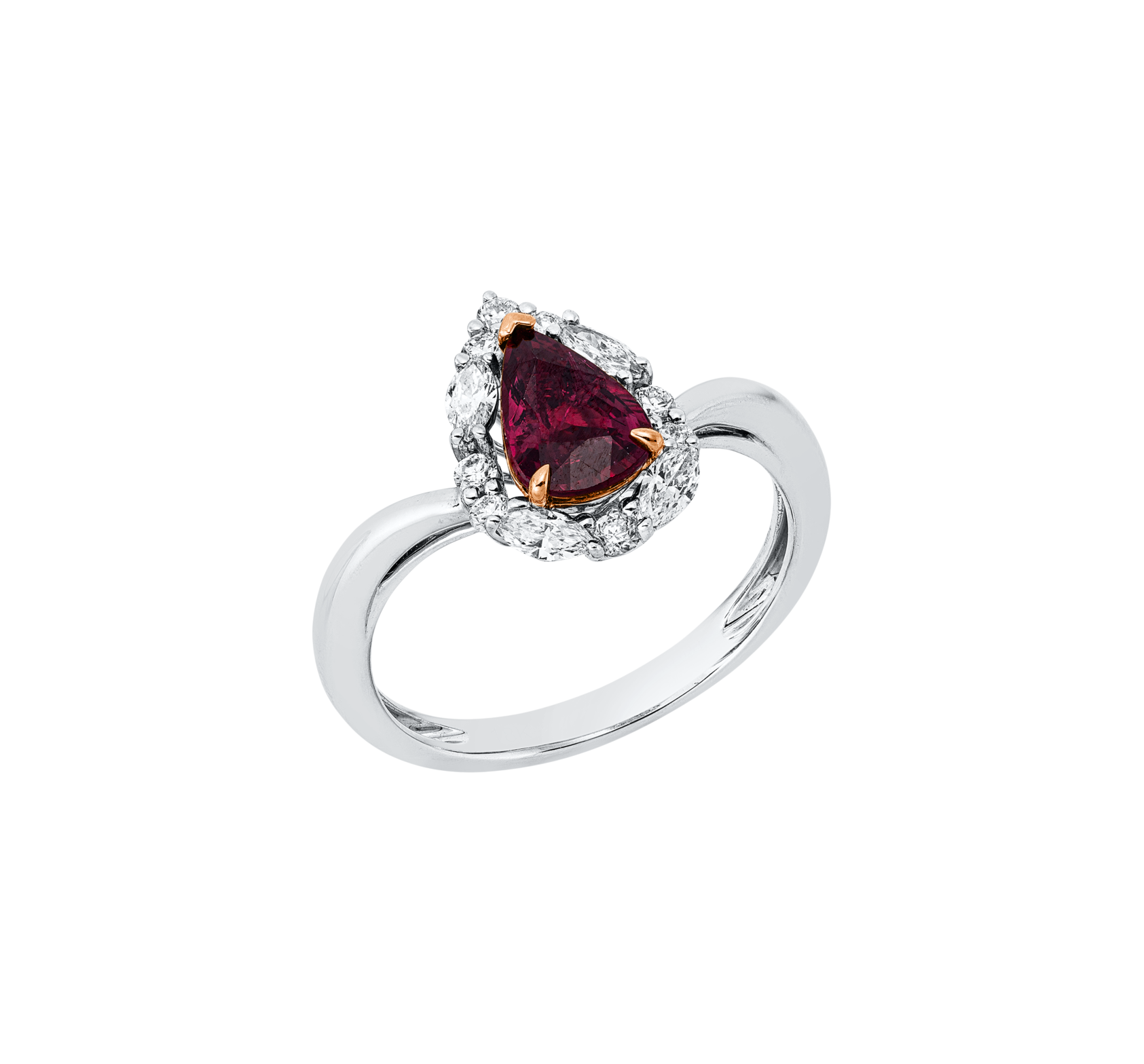 Brogle Selection bicolour ruby ring Brogle Selection bicolour ruby ring