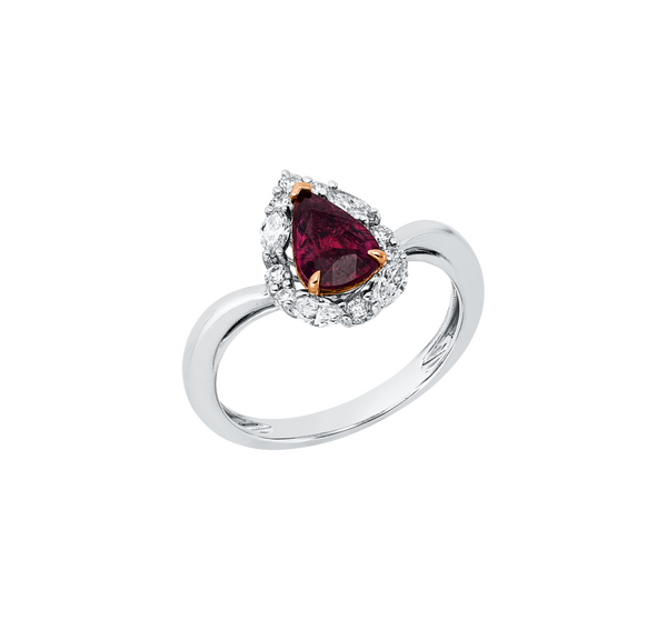 Brogle Selection bicolour ruby ring Brogle Selection bicolour ruby ring