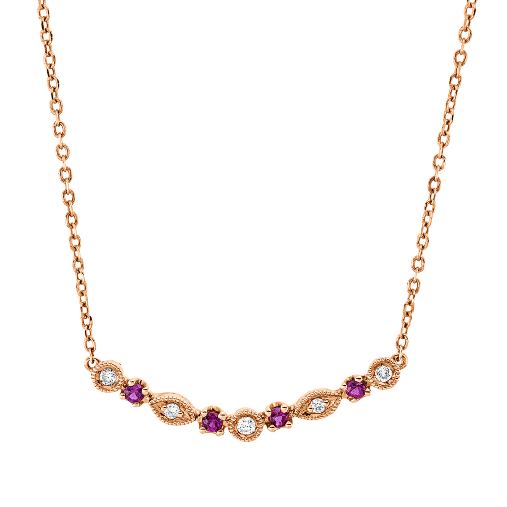 Brogle Classic necklace with ruby pendant
