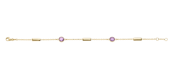 Brogle Classic Amethystarmband Brogle Classic Amethystarmband