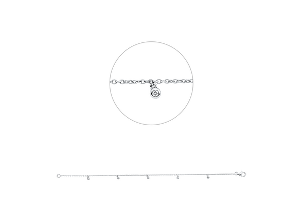 Brogle Classic diamond bracelet
