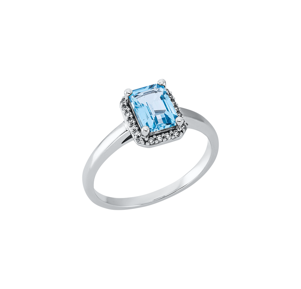 Brogle Classic topaz ring