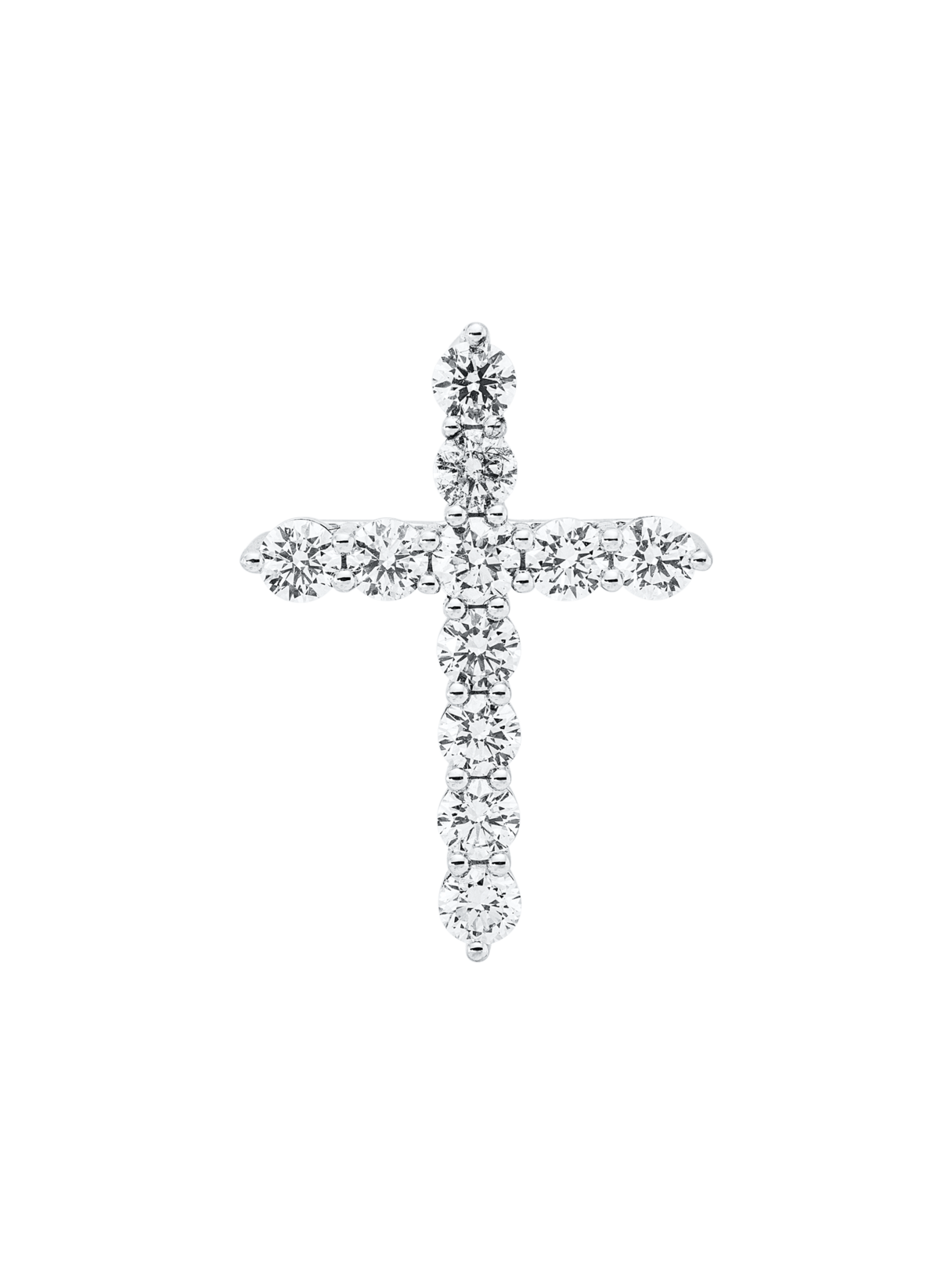 Brogle Selection Kreuzanhänger mit Diamanten