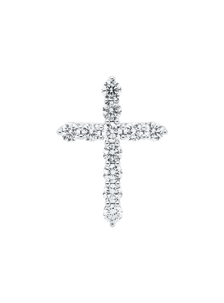 Brogle Selection Kreuzanhänger mit Diamanten