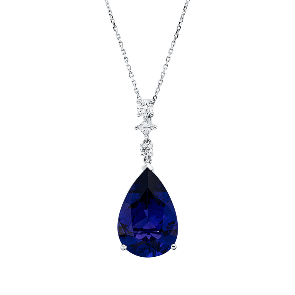 Brogle Selection Kette mit Tansanitanhänger Brogle Selection Kette mit Tansanitanhänger