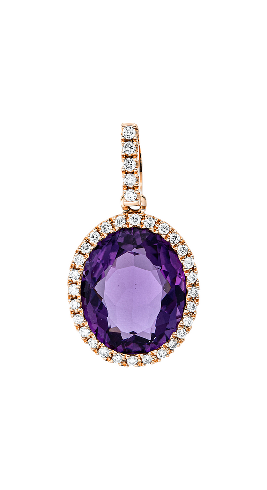 Brogle Classic amethyst pendant Brogle Classic amethyst pendant