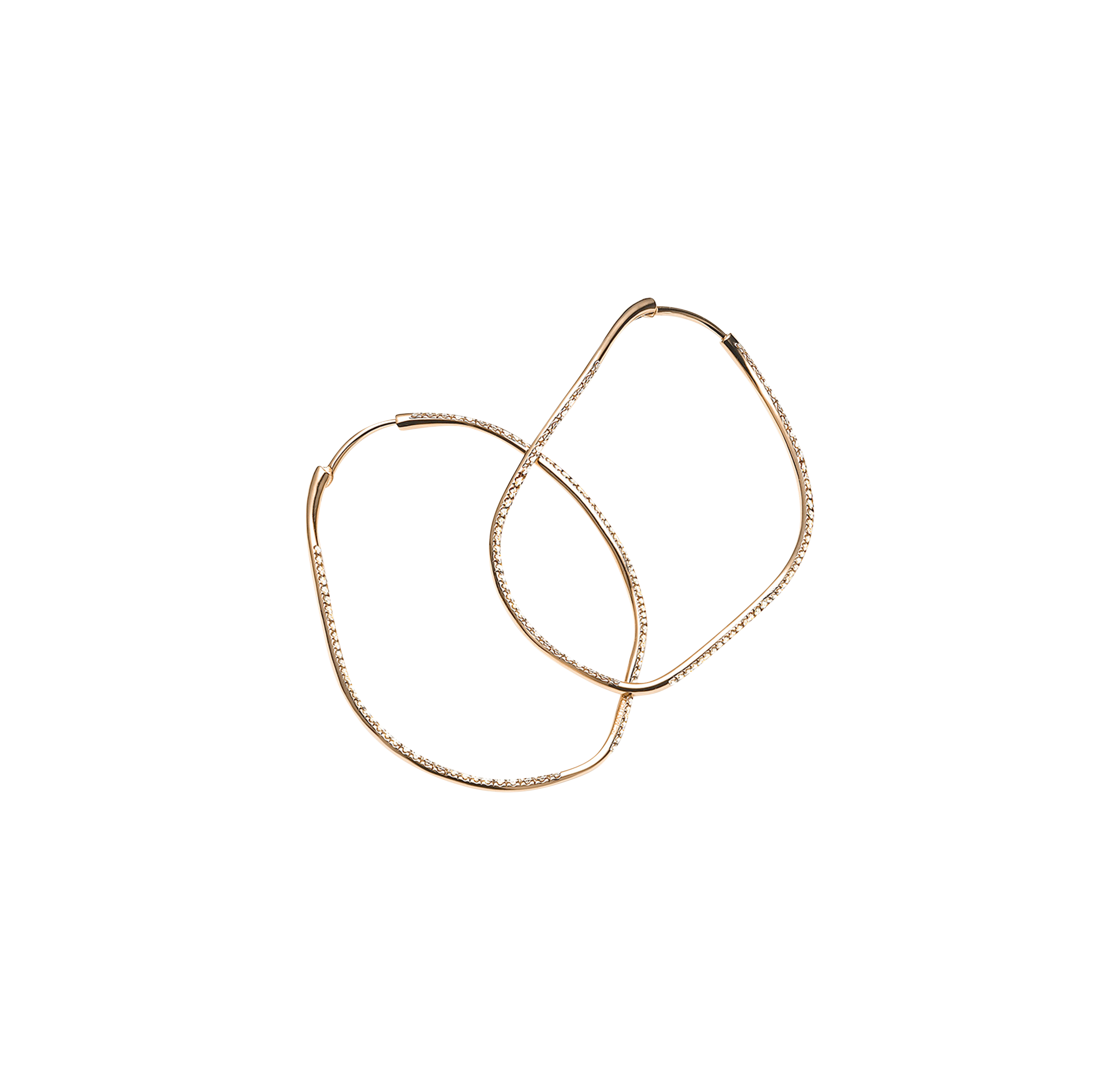 Mattioli Chips hoop earrings Mattioli Chips hoop earrings