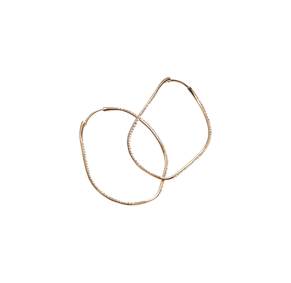 Mattioli Chips hoop earrings Mattioli Chips hoop earrings