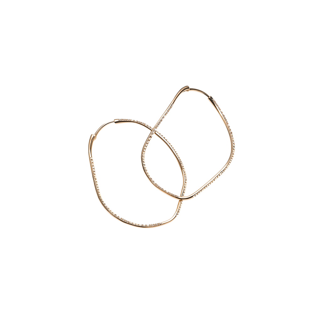 Mattioli Chips hoop earrings Mattioli Chips hoop earrings