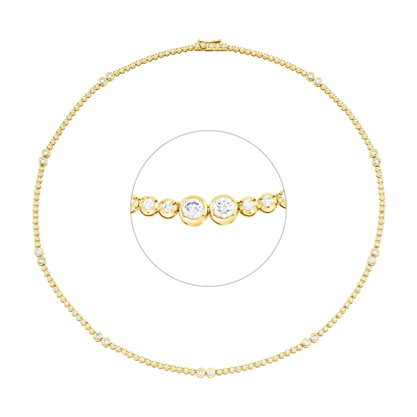 Brogle Selection Bicolor Diamantcollier