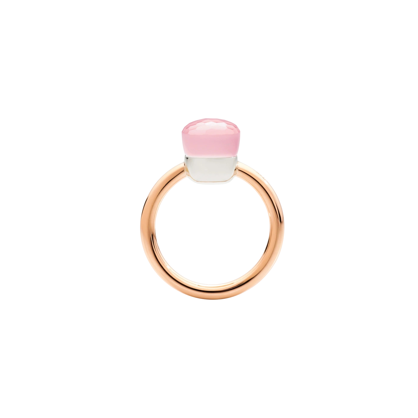 Pomellato Nudo Petit Rose Quartz Ring Pomellato Nudo Petit Rose Quartz Ring